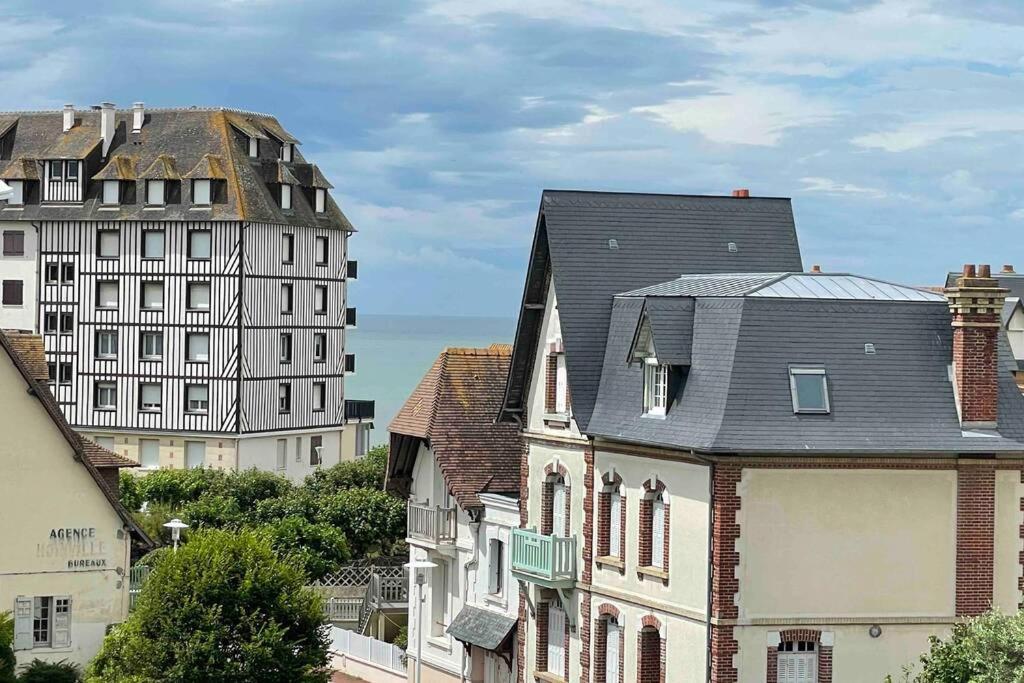 L'Oiseau Bleu Appt 2 Pieces , 150 M De La Plage Apartment Blonville-sur-Mer Bagian luar foto